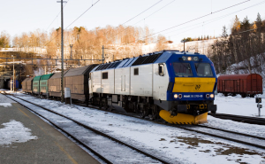Cargolink på Dombås stasjon. Foto: Wikipedia