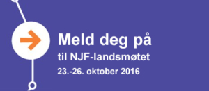 Meld deg på til NJF-landsmøtet 2016