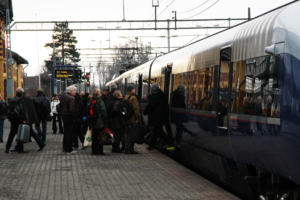 Tunge pensjonsforpliktelser hindrer NSB i å konkurrere på lik linje med private selskaper om å få kjøre tog i Norge. Øystein Bråthen