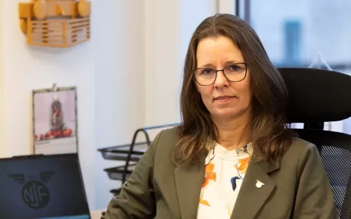 NJFs forbundssekretær Eli Ingeborg Baadstøe-Ostrø Foro: Morten Hansen