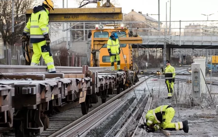 Fremskrittspartiet vil ha Nye Baner, som skal konkurrere med Bane Nor om å bygge jernbane. FOTO: Bjørn Grimstad