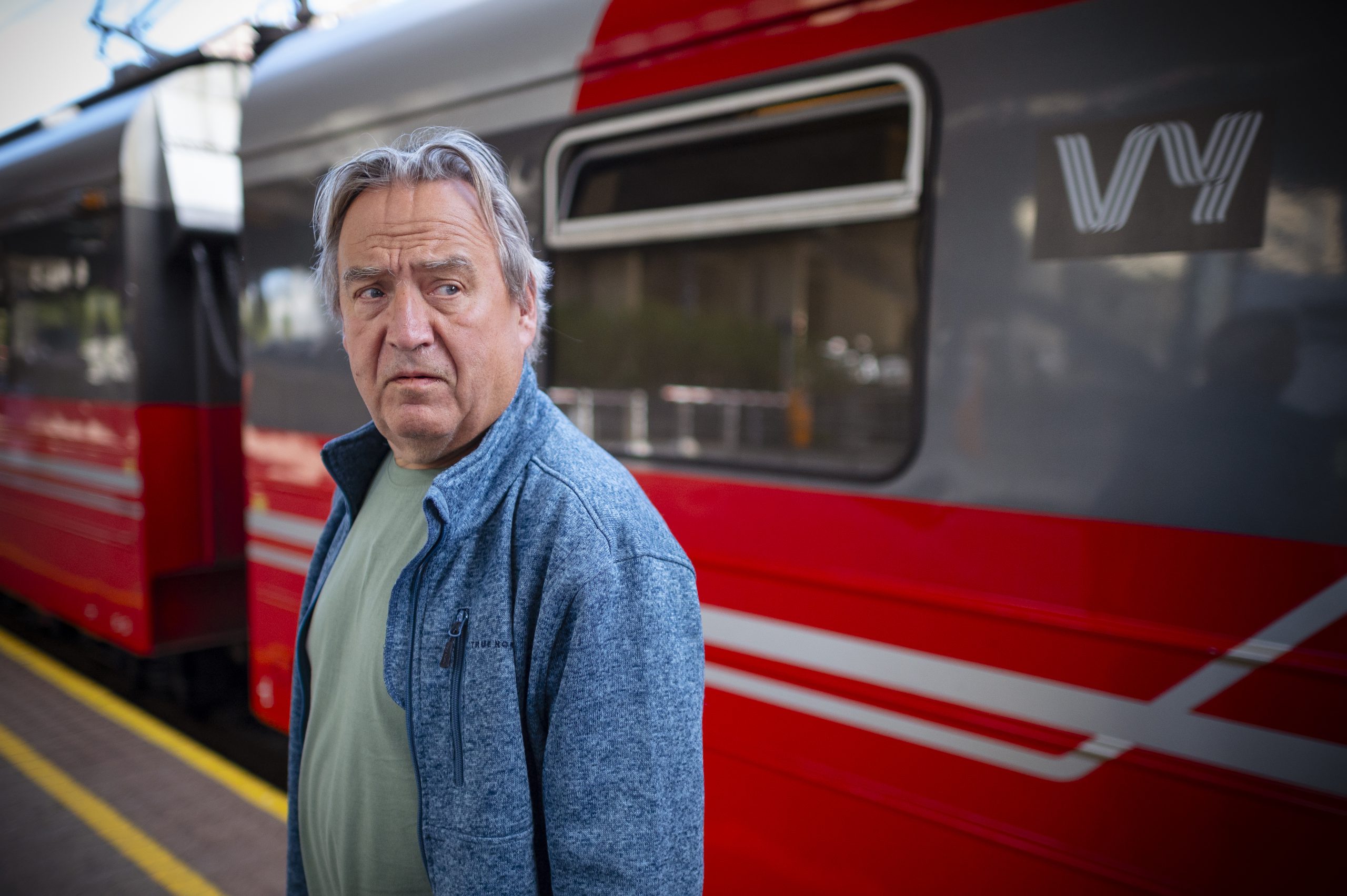 Rolf Ringdal, forbundsleder i Norsk Lokomotivførerforbund.