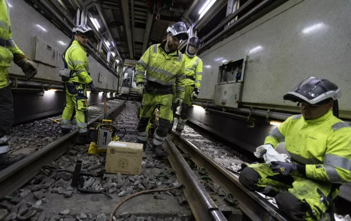 Neste år vil regjeringen bruke mindre penger på reparasjon jernbanen. Foto: Morten Hansen.